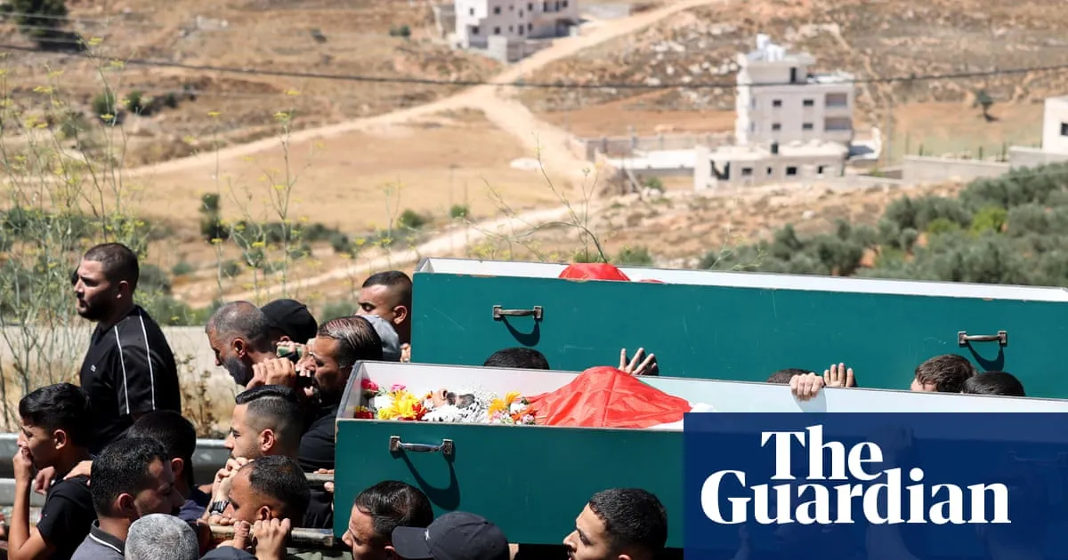 ‘Israeli settlers are in partnership with the army,’ say Palestinians after two shot dead in West Bank