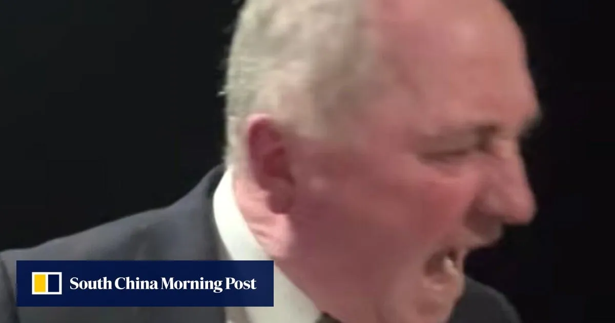 Australian politician barks ‘sit down’ at dog during live interview