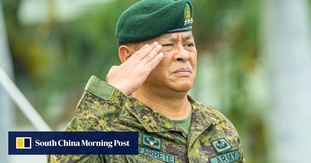 Philippines taps combat veteran to lead armed forces amid regional tensions