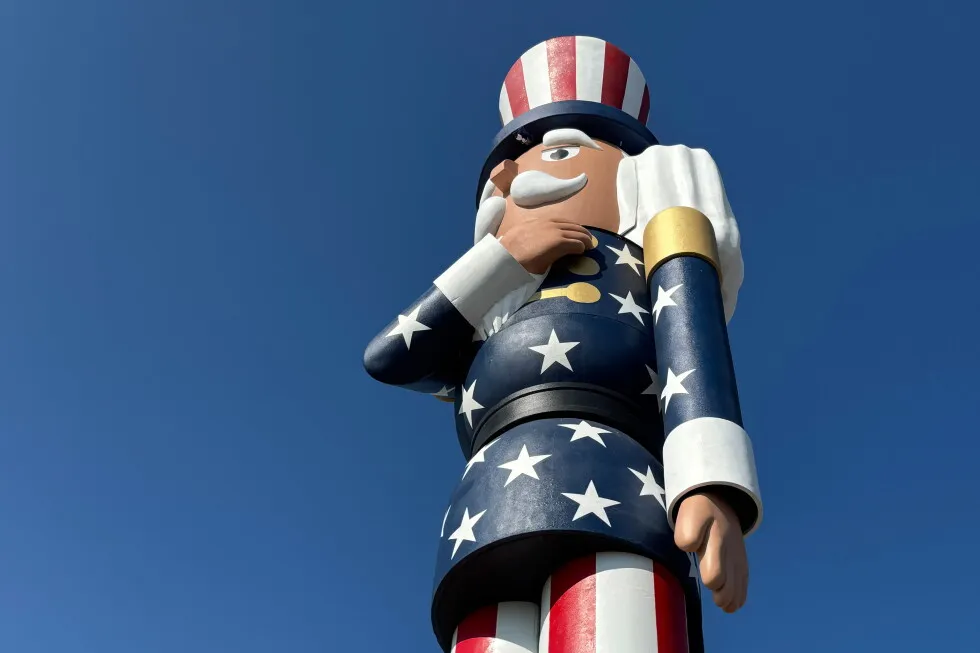A Minnesota town now boasts the world’s tallest nutcracker