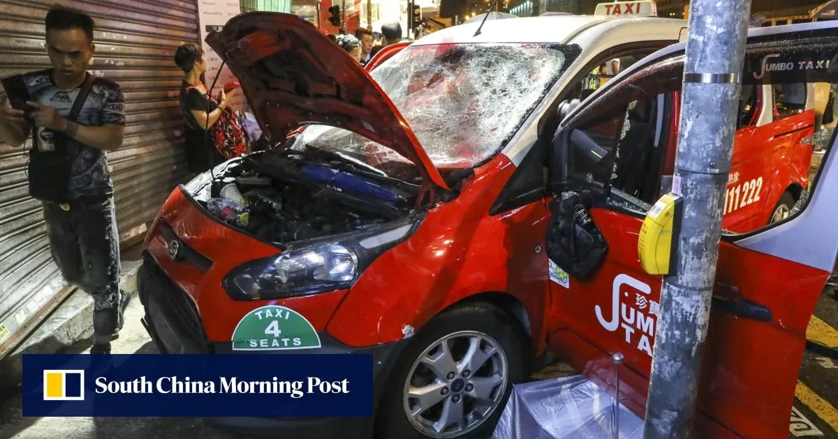 Hong Kong clerk says normal life ‘ended’ after taxi hit her during 2019 protest
