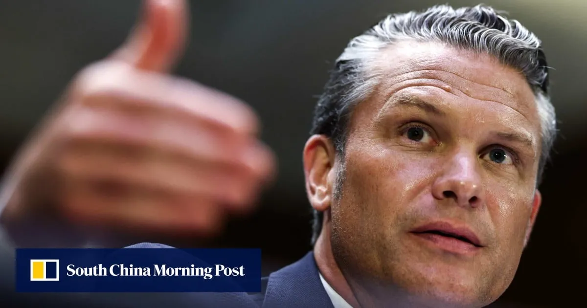 US war in Iran has cost US$37.5 billion so far, Pentagon chief Hegseth says
