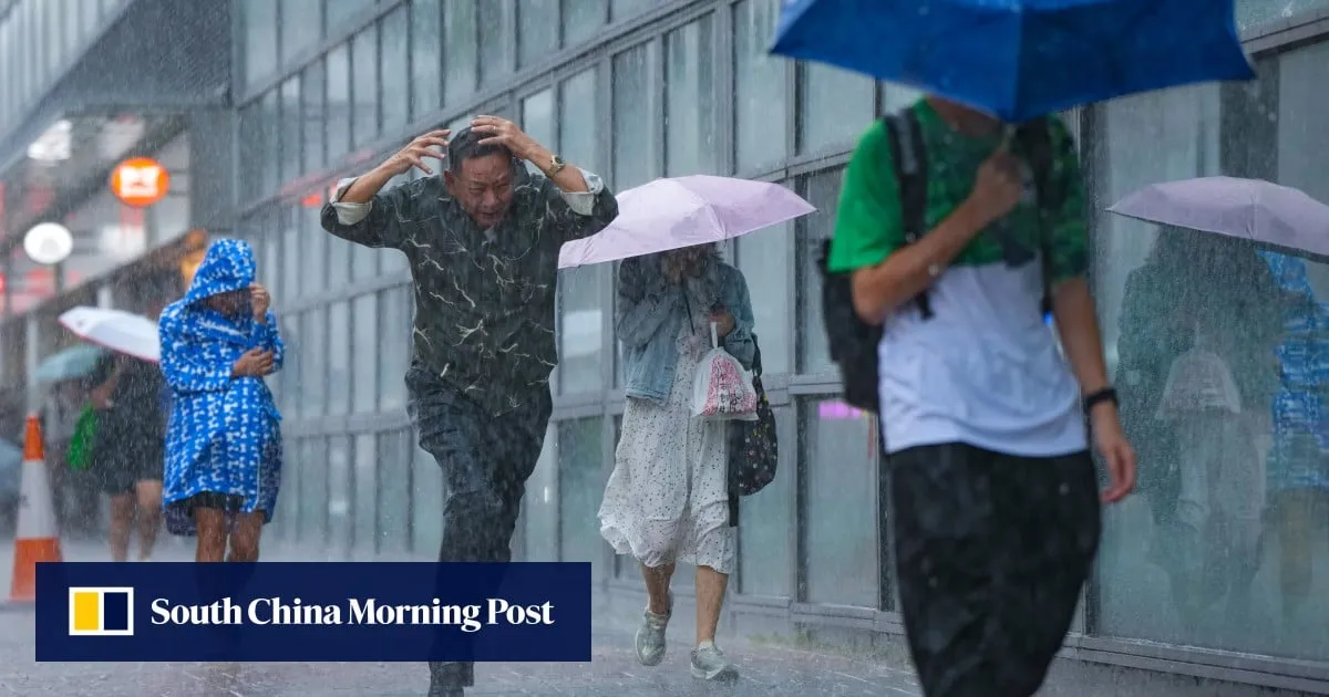 Hong Kong surpasses July rainfall in just 20 days – why?