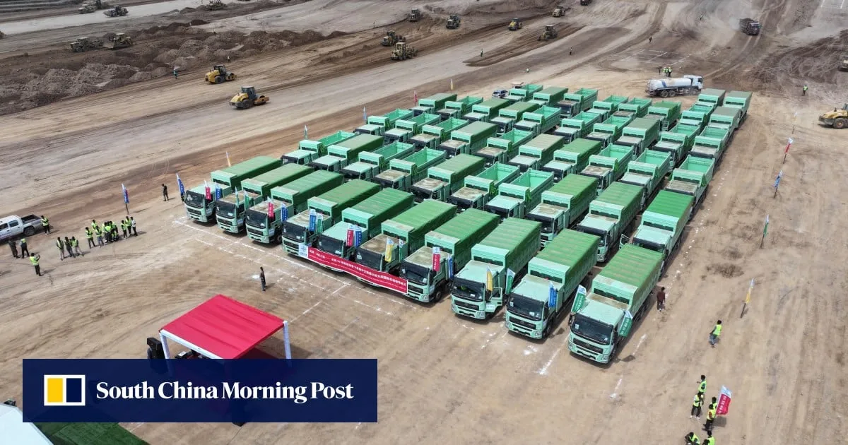 How China is rolling out electric trucks at vast scale to boost net-zero push