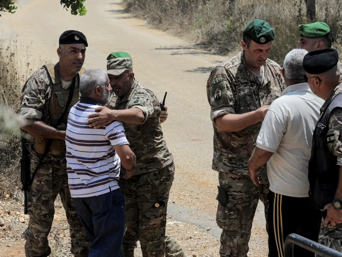 ‘Just want to go back’: Lebanese await return as army enters ‘pilot zone’