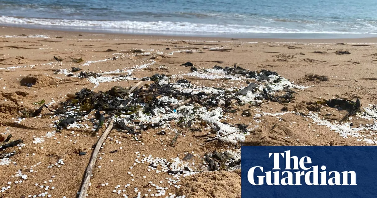 Billion plastic pellets spilled into UK river after two ships collide