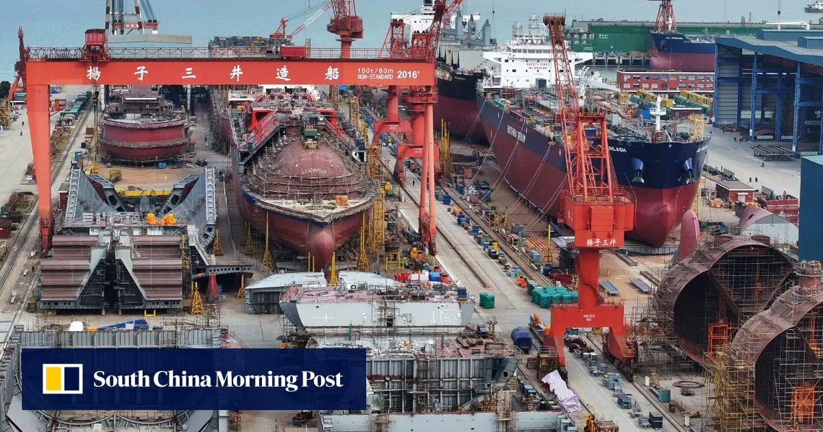 US Congress explores new tariffs, sanctions to counter China’s shipbuilding dominance