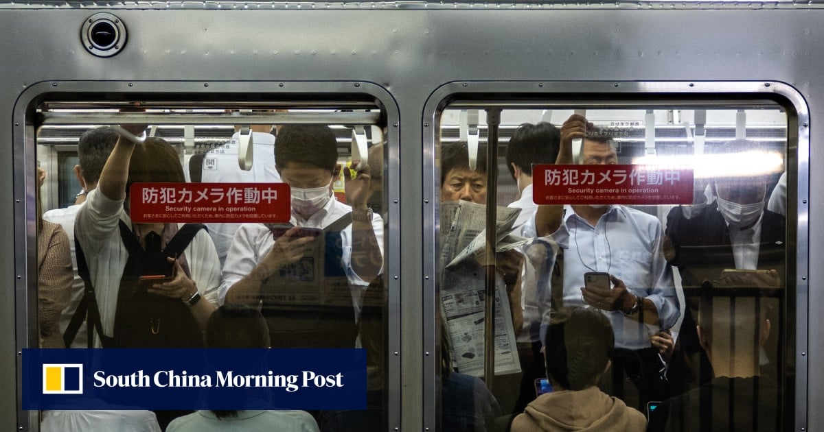 Japan survey finds 1 in 6 men groped on Tokyo public transport, defying gender assumptions