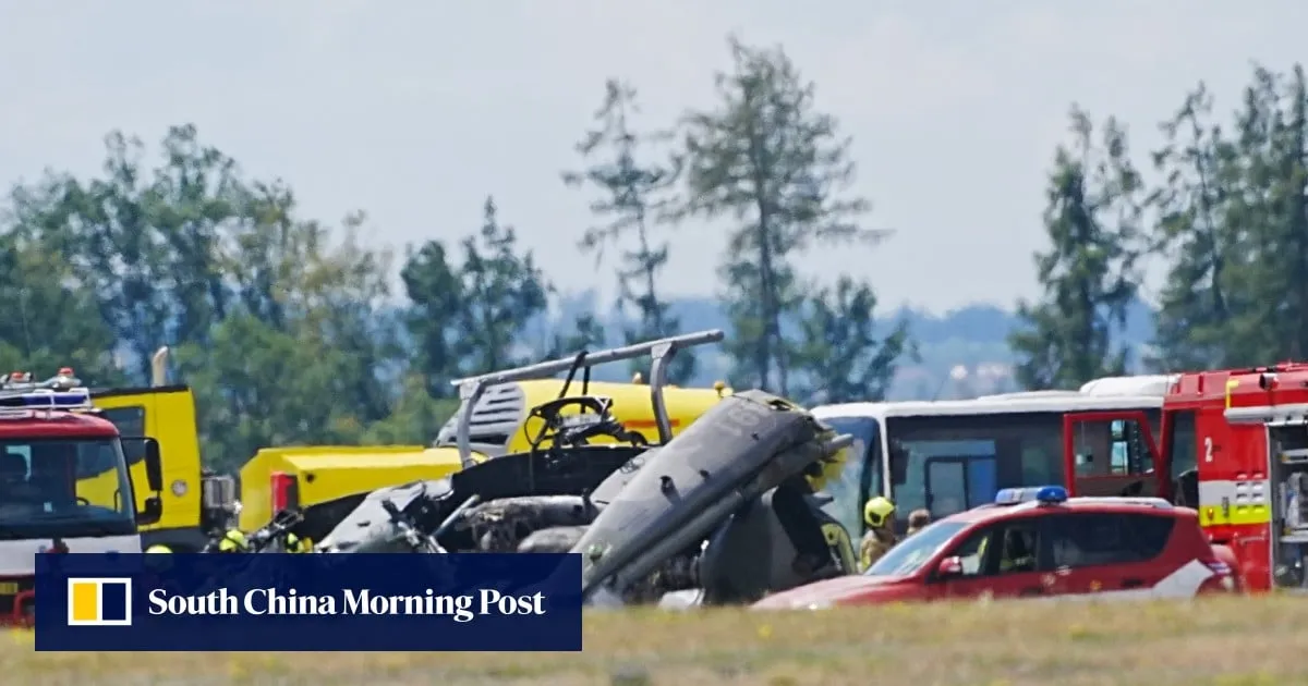 1 dead, 4 injured in Czech army helicopter crash