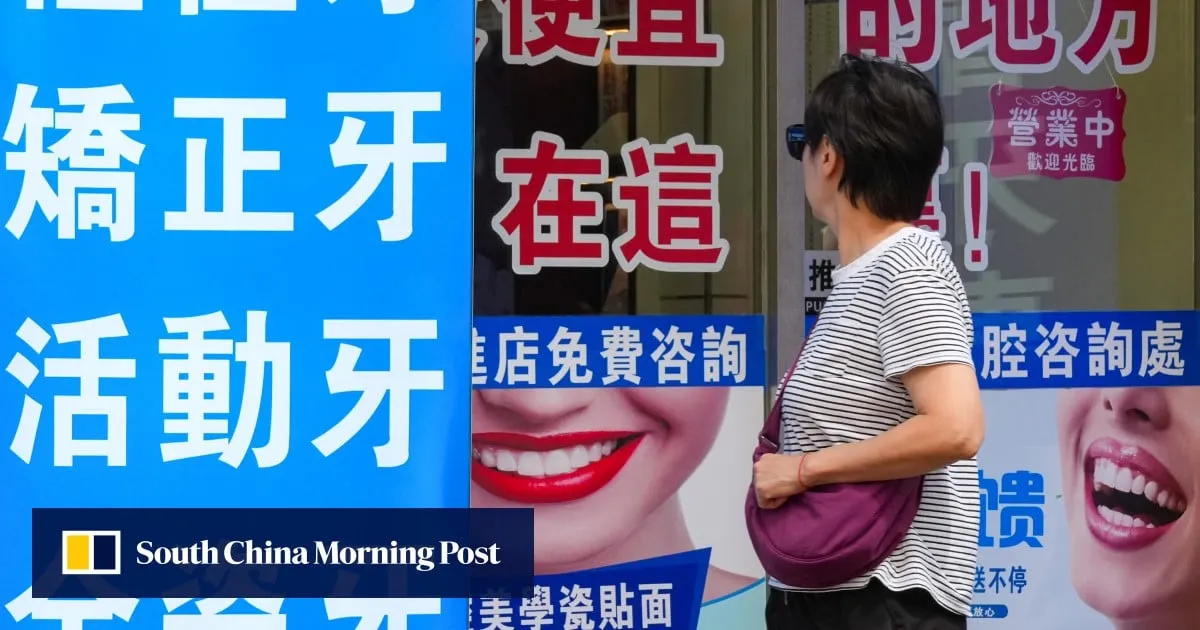 Man held as mainland Chinese dental centre in Hong Kong raided amid promotions