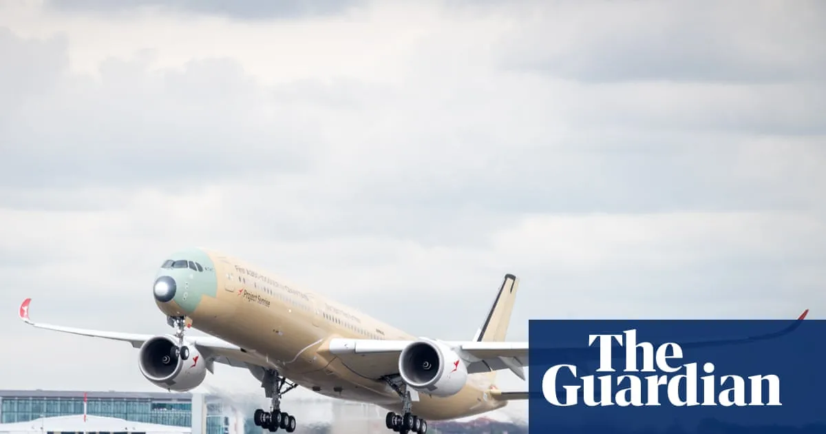 Qantas tests new ultra long-range Airbus in 17,000km direct flight from France to Melbourne