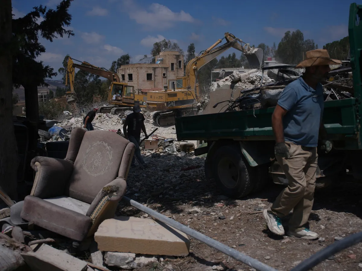 Israel carries out blasts across south Lebanon despite ‘ceasefire’ deal