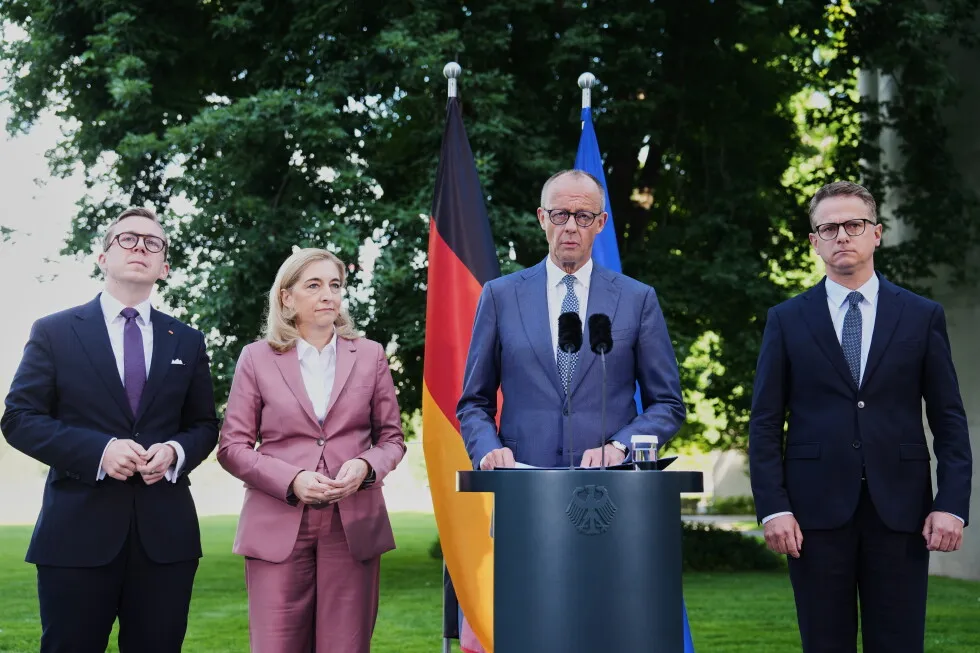 German Chancellor Friedrich Merz reshuffles top posts amid far-right advance
