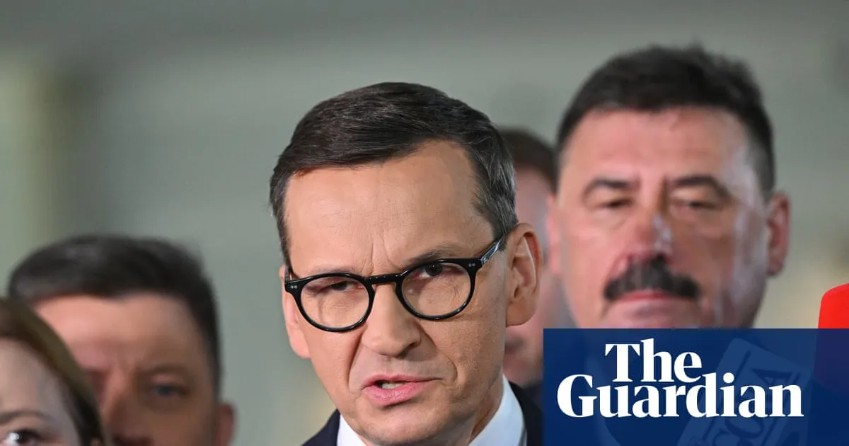 Poland’s main rightwing opposition splits after loyalty pledge ultimatum