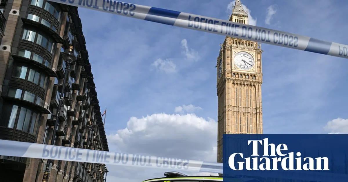 Five officers injured as police boat strikes Westminster Bridge