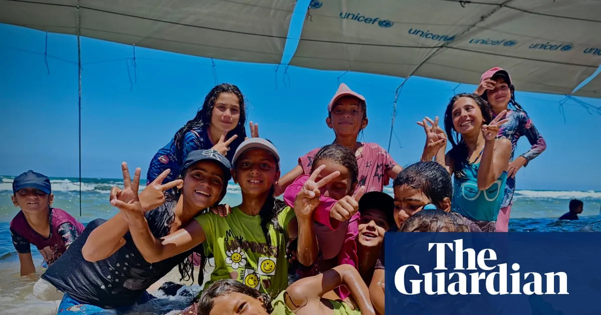 Reclaiming stolen childhoods: swimming classes resume in Gaza after three years of war