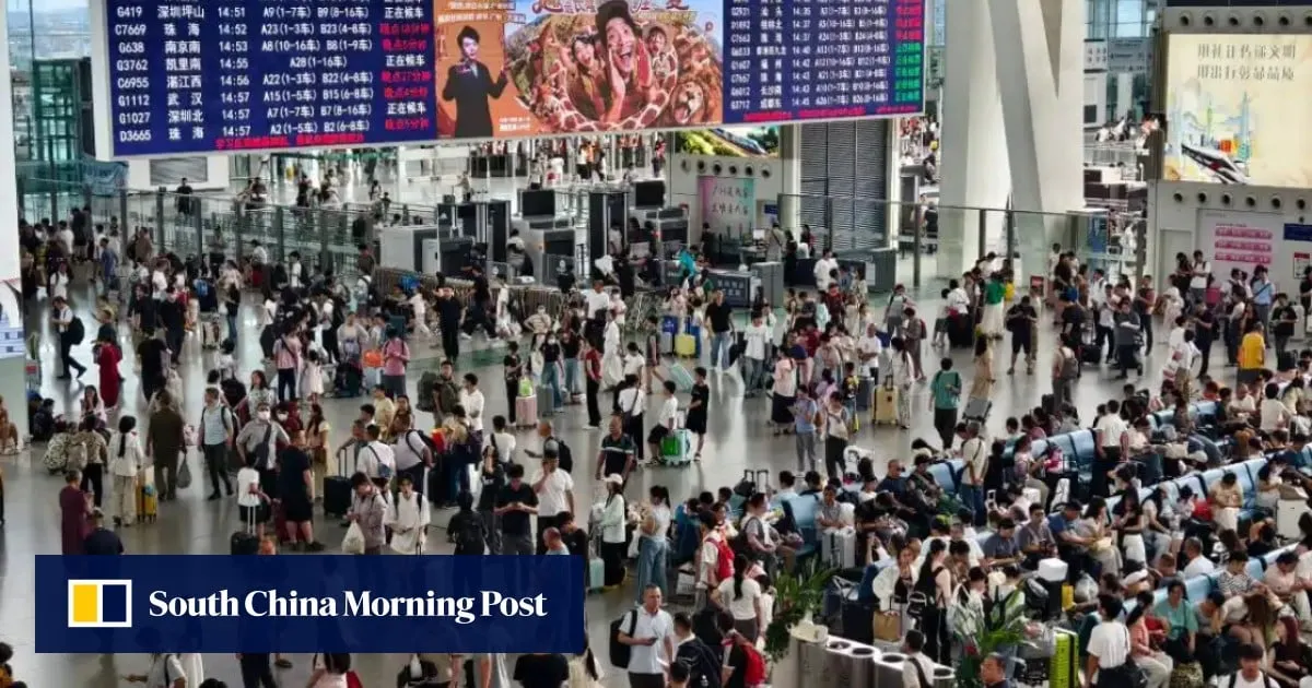 Shenzhen rail and air services cancelled as southern China braces for Typhoon Noul