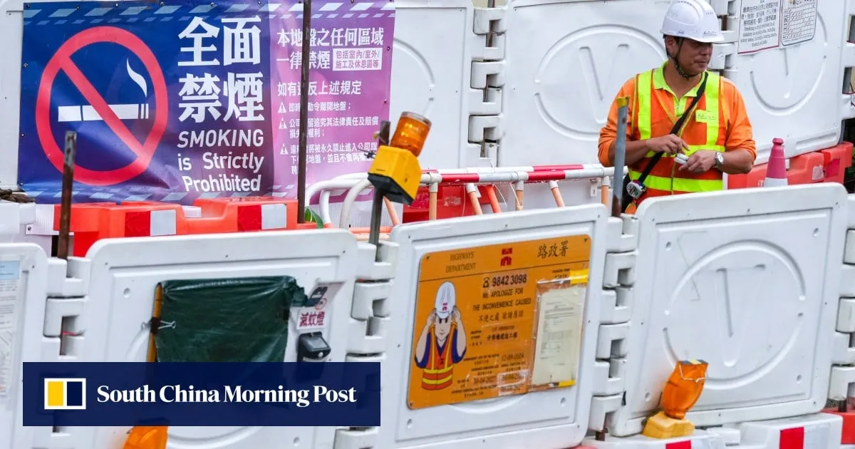 Hong Kong issues 21 smoking fines on construction sites in first 6 days of ban