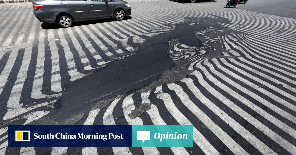 Who pays when overheated roads melt and rails buckle?
