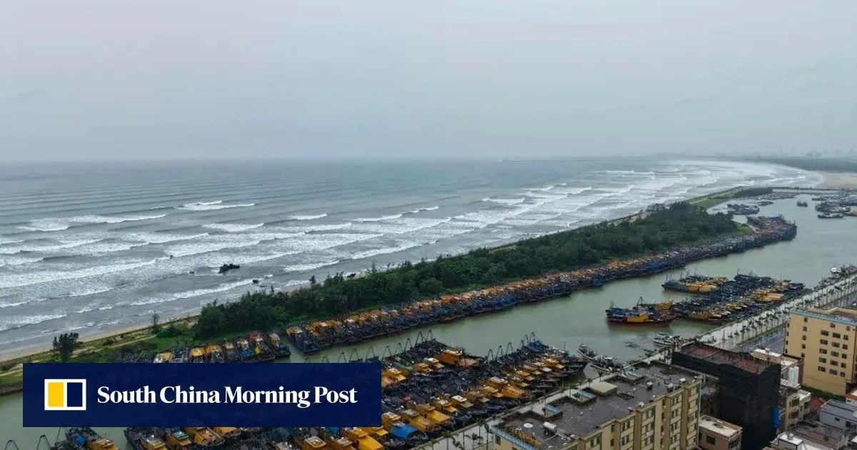 Typhoon Noul brings travel chaos to southern Chinese tech hubs Shenzhen and Guangzhou