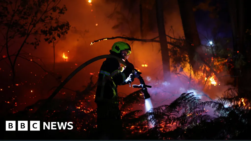 France battles fire 'whirlwinds' as another 55,000 evacuated
