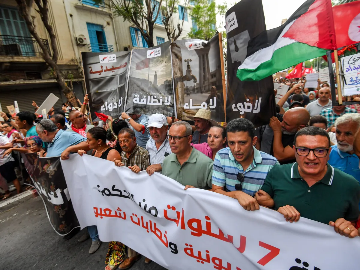 Tunisia grapples with five years of crisis since Saied’s power grab