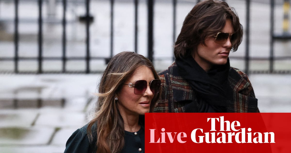 Prince Harry attends court as Liz Hurley testifies in Daily Mail case – latest updates