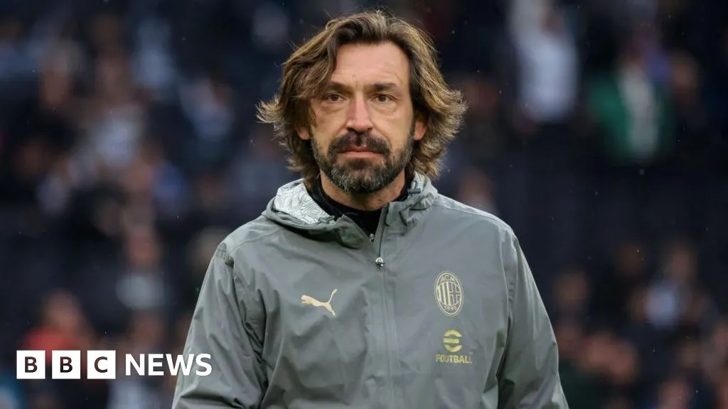 Pirlo out of Italy football top job after backlash over Russian betting firm links