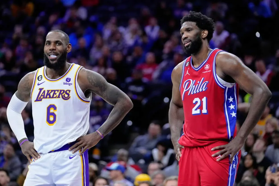 76ers celebrate James’ arrival with coronation photo fit for basketball’s King