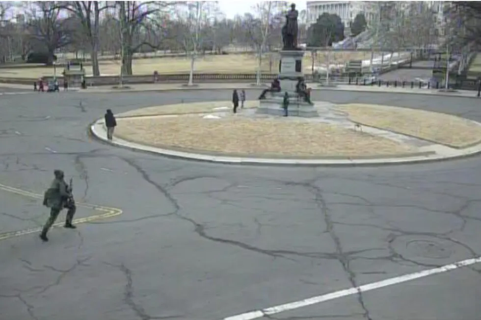 Georgia teen pleads guilty to gun charge for running onto Capitol grounds with loaded shotgun