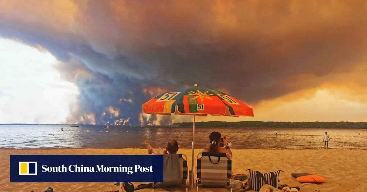 France firestorm phenomenon: monster clouds that spawn lightning and new blazes