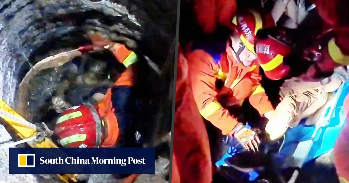Chinese husband jumps into deep well to stay with wife after cicada hunt goes wrong