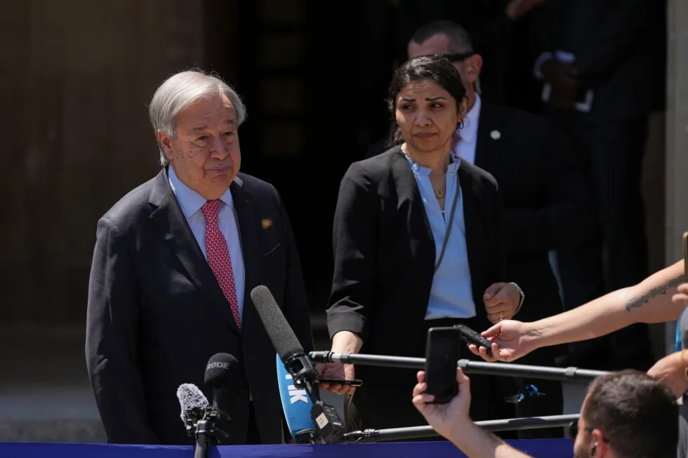 UN chief makes rare Cyprus visit to help ease decades-old ethnic division
