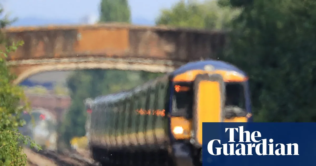 More rail services in England set to slow as heatwave shrinks soil