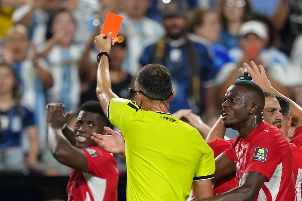 Soccer rules panel clarifies VAR process that World Cup red card for Switzerland’s Embolo was wrong