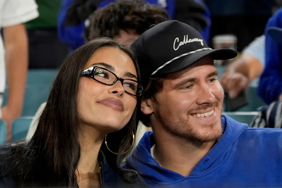 A ring before a playoff win for Justin Herbert, who gets engaged to singer Madison Beer