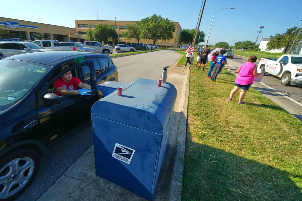 Court panel declines to block Trump’s mail ballot order, but its status for midterms remains unclear