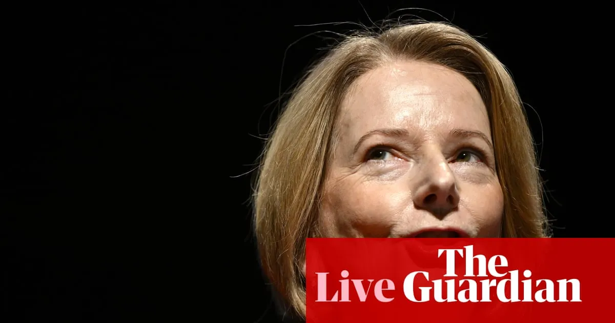 Australia news live: Jacinta Allan was subjected to ‘vile sexism’ as premier, Julia Gillard says