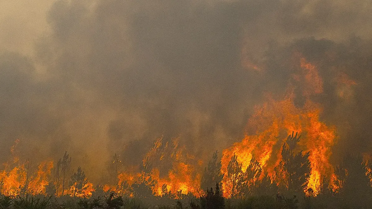 Deadly French wildfires threaten missile plants, nuclear sites as fourth heatwave looms