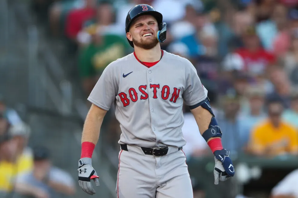 New Red Sox infielder Curtis Mead to miss time with left wrist injury