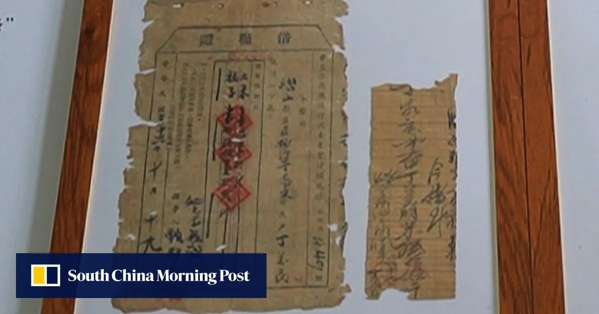 Debt honoured: China repays family who lent entire 850-kg grain supply to wartime army in 1947