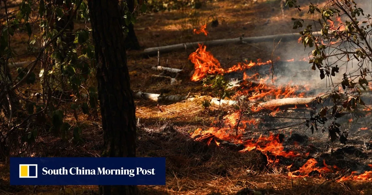 France battles wildfire 4 times the size of Paris