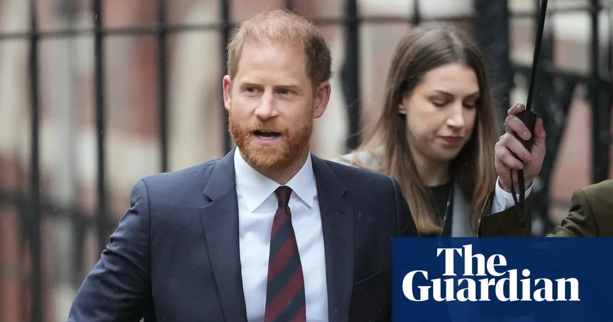 Prince Harry and co-claimants face huge legal bill due to insurance shortfall