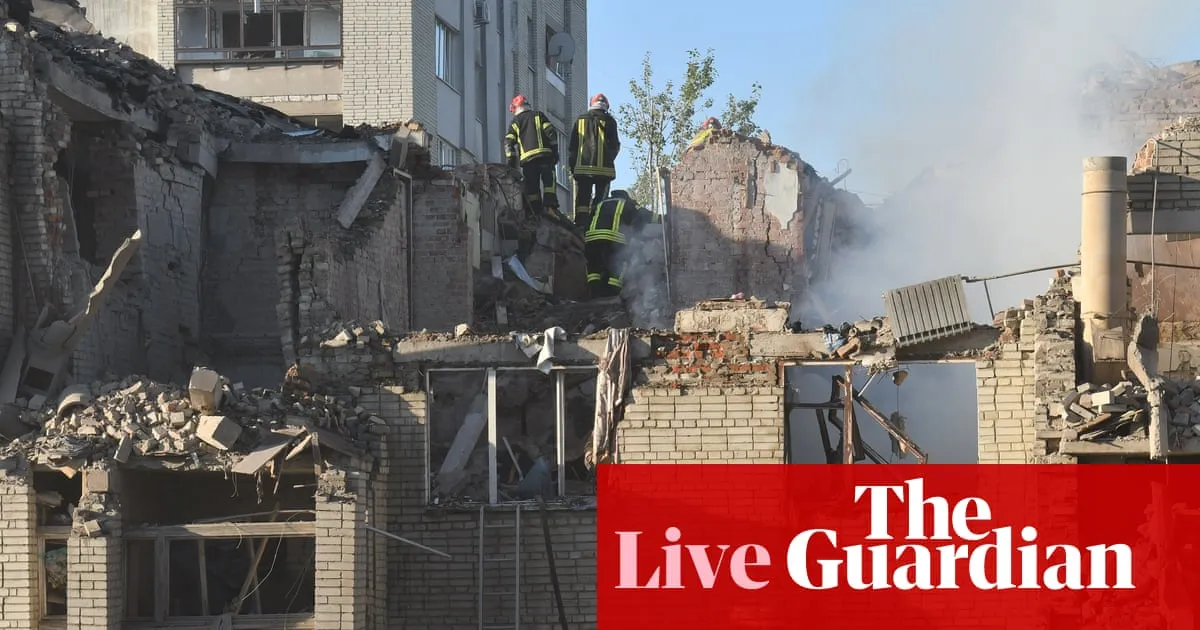 More deaths and injuries in major Russian attacks on Ukraine as Poland investigates airspace violation – Europe live