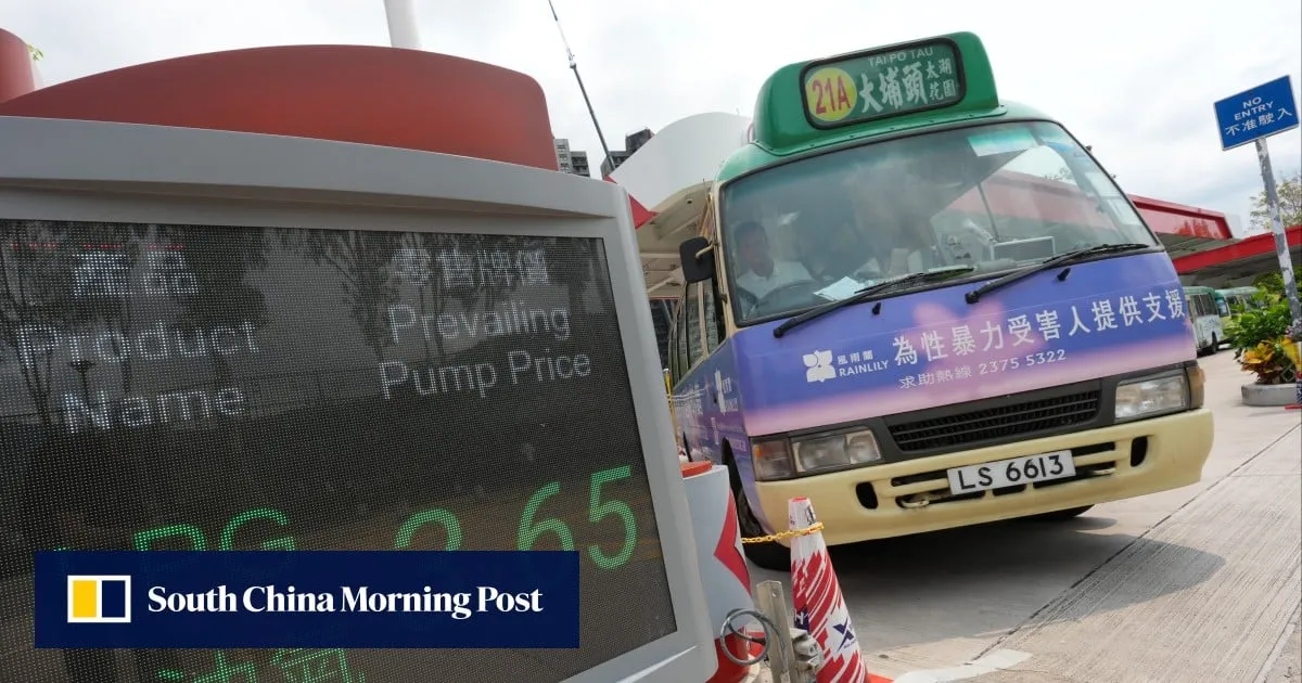 Extend fuel subsidy or costs will go up, Hong Kong taxi and minibus drivers warn