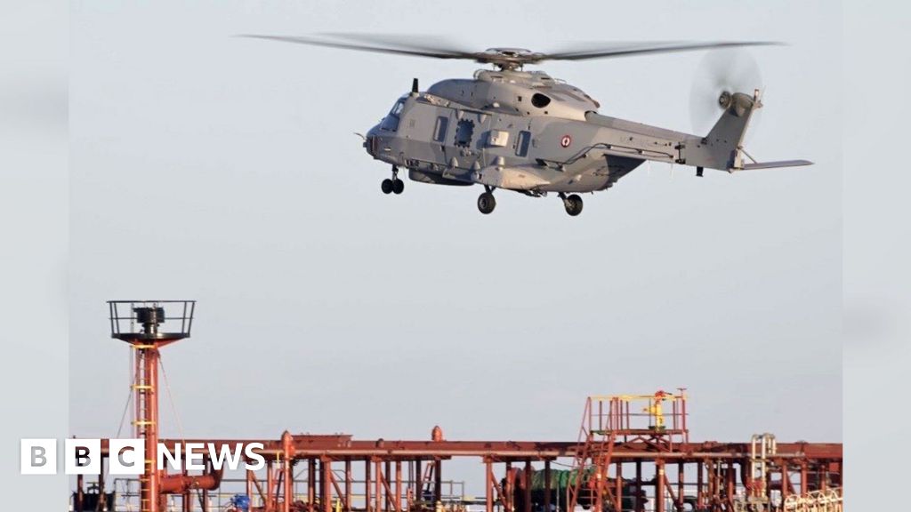 France seizes suspected Russian 'shadow fleet' oil tanker in the Mediterranean