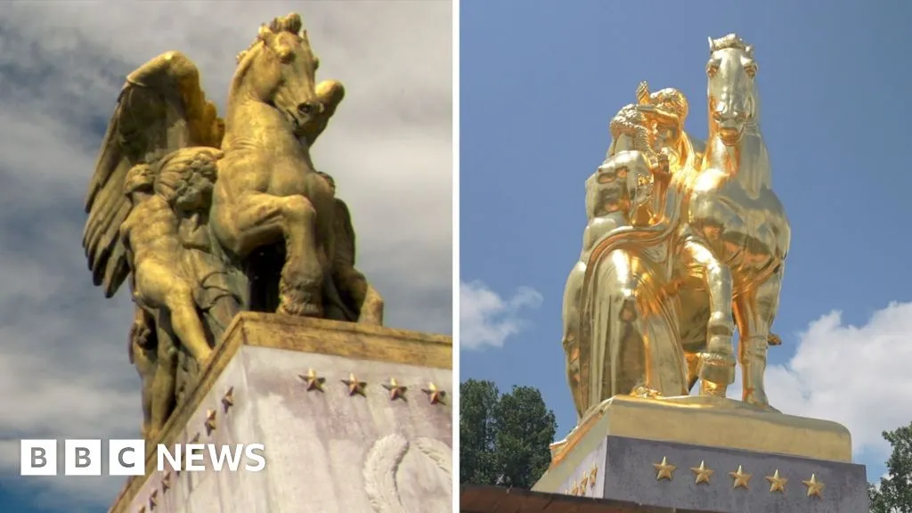 Worth $5m? Visitors react to renovated Washington horse statues