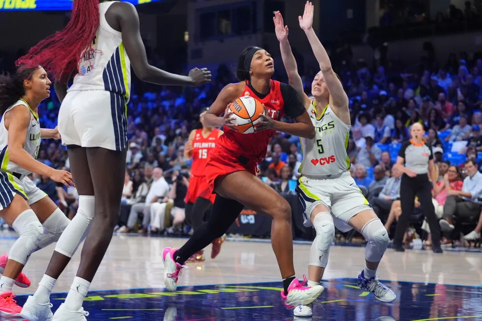 Social media post showing Bueckers and Reese betting on game ‘missed the mark,’ WNBA says