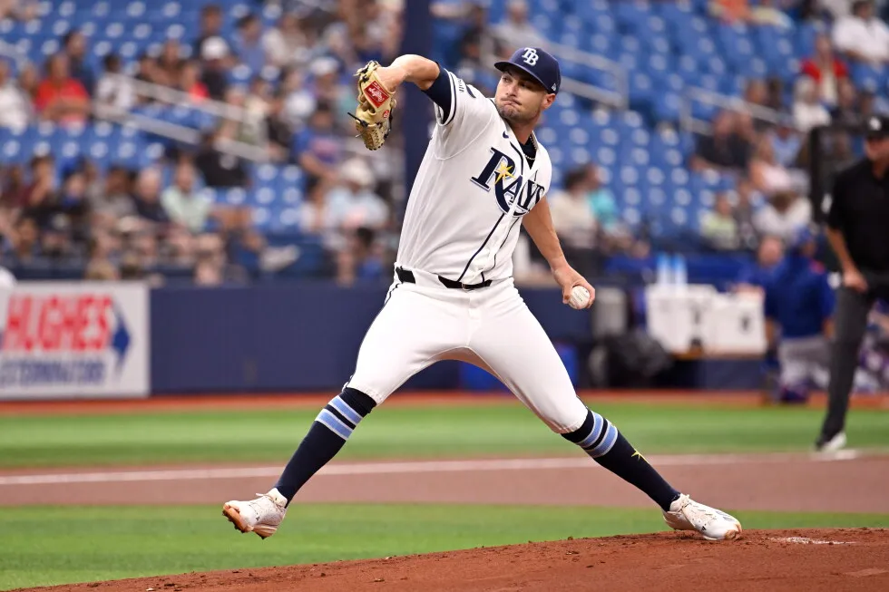 Rays starter Shane McClanahan leaves game vs. Rangers because of back tightness