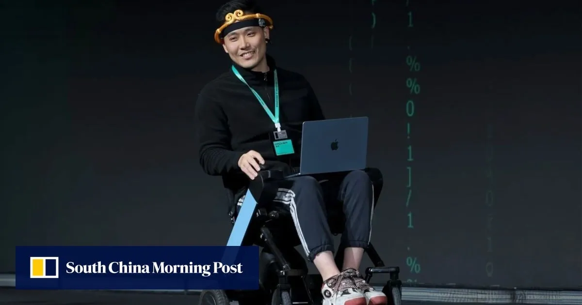 Paralysis inspires Chinese man to build mind-controlled wheelchair that wins top prize